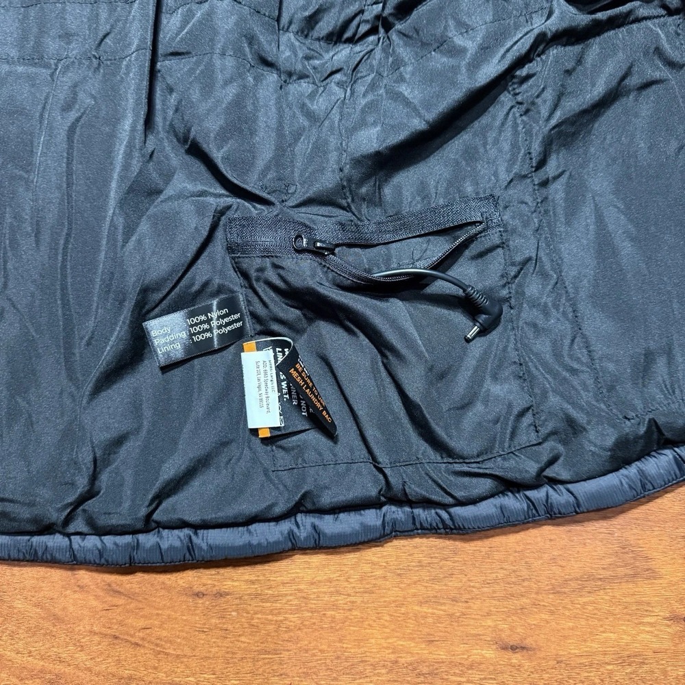 Ororo Heated Vest Womens Small Black Insulated Puffer Heated Jacket No Battery - Picture 4 of 4